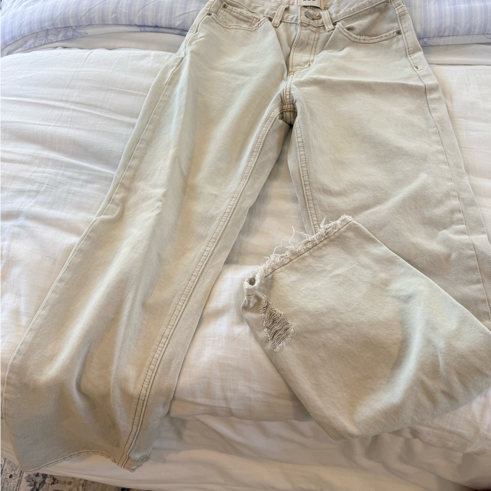 BDG Women's Cream Jeans